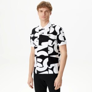 Мужское хлопковое поло Lacoste