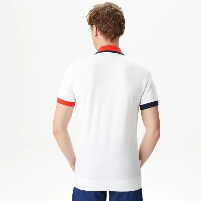 Мужское хлопковое поло Lacoste Regular Fit