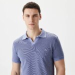 Мужское хлопковое поло Lacoste Regular Fit