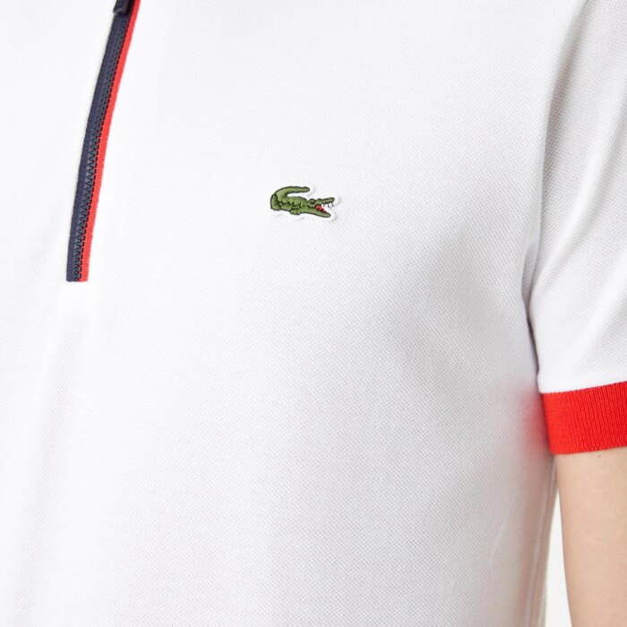 Мужское хлопковое поло Lacoste Regular Fit