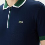 Мужское хлопковое поло Lacoste Regular Fit