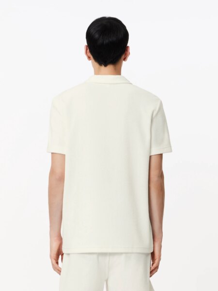 Мужское махровое поло Lacoste Regular Fit