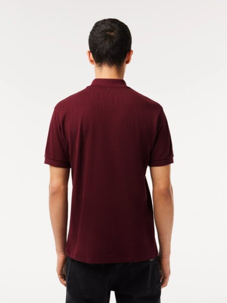 Мужское поло L.12.12 из меланжевой ткани