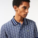 Мужское поло Lacoste Classic Fit с монограммой