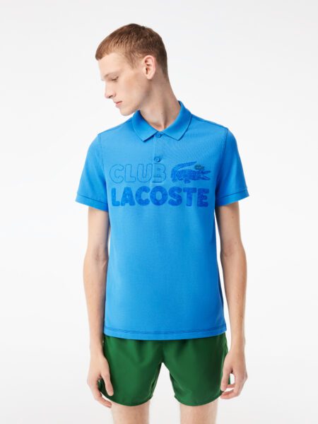 Мужское поло Lacoste из органического хлопка