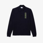 Мужское поло Lacoste L.12.12 с длинным рукавом