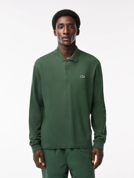 Мужское поло Lacoste L.12.21 Classic Fit с длинным рукавом