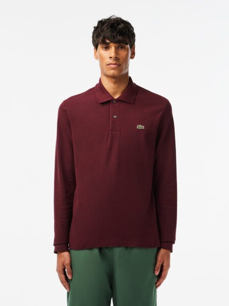 Мужское поло Lacoste L.12.21 Classic Fit с длинным рукавом