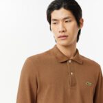 Мужское поло Lacoste L.12.21 Classic Fit с длинным рукавом