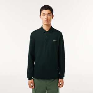 Мужское поло Lacoste L.12.21 Classic Fit с длинным рукавом