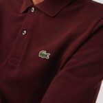 Мужское поло Lacoste L.12.21 Classic Fit с длинным рукавом