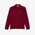 Мужское поло Lacoste L.12.21 Classic Fit с длинным рукавом