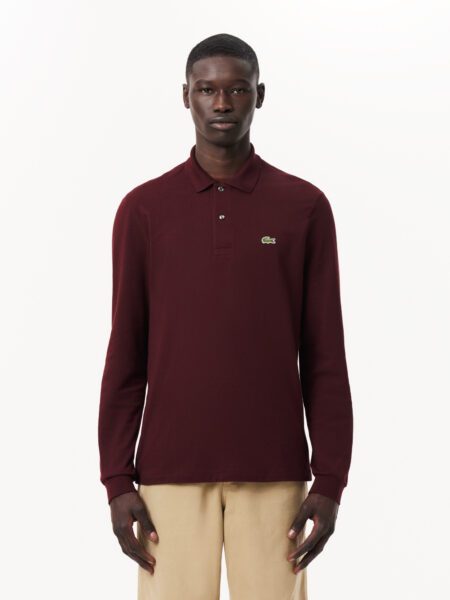 Мужское поло Lacoste L.12.21 Classic Fit с длинным рукавом