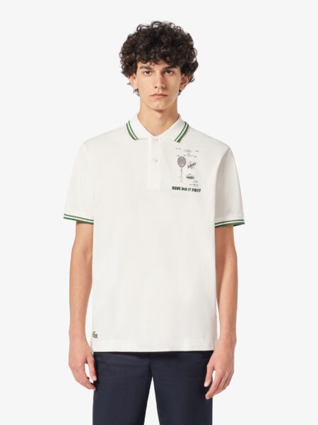 Мужское поло Lacoste Original L.12.12 из органического хлопка