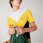 Мужское поло Lacoste Regular Fit Geometric