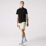 Мужское поло Lacoste Regular Fit из стрейч-хлопка