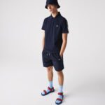 Мужское поло Lacoste Regular Fit из стрейч-хлопка