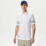 Мужское поло Lacoste Slim Fit Printed Active