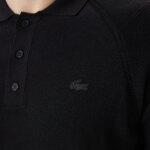 Мужское тёплое трикотажное поло Lacoste