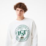 Мужской флисовый свитшот Lacoste Loose Fit