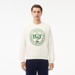 Мужской флисовый свитшот Lacoste Loose Fit