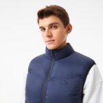 Мужской классический жилет Lacoste на молнии