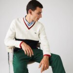 Мужской шерстяной Lacoste Made in France Two-Tone