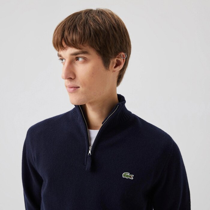 Мужской шерстяной свитер Lacoste Slim Fit