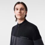 Мужской свитер Lacoste на молнии