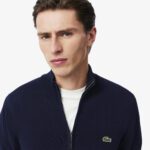 Мужской свитер Lacoste на молнии из органического хлопка