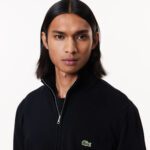 Мужской свитер Lacoste на молнии из органического хлопка