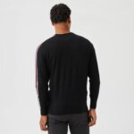 Мужской свитер Lacoste с круглым вырезом