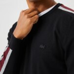 Мужской свитер Lacoste с круглым вырезом