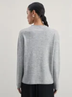 Однотонный базовый джемпер