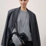 Оверсайз джемпер с шерстью в составе