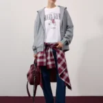 Оверсайз футболка с принтом из мерсеризованного хлопка