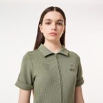 Платье Lacoste на молнии с воротником поло