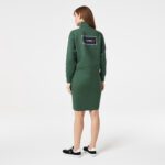 Платье Lacoste с эластичным поясом на молнии