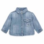 Рубашка джинсовая для маленькой девочки