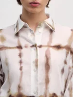 Рубашка из хлопка с принтом