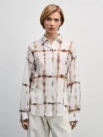 Рубашка из хлопка с принтом