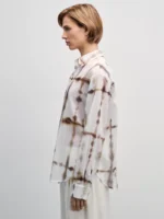 Рубашка из хлопка с принтом