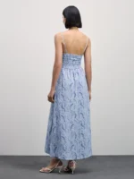 Сарафан длины макси с разрезами