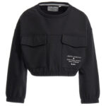 Свитшот укороченный для девочки