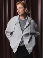 Толстовка из хлопка на молнии