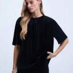 Топ из жатого бархата