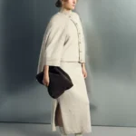 Трикотажная миди юбка из вискозы