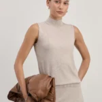 Трикотажный топ из вискозы