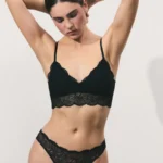 Трусы слипы из кружева