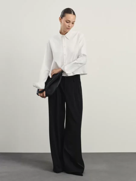 Укороченная рубашка